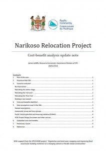 28012016 - Fj -Narikoso CBA briefing note for stakeholders